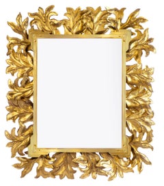 Specchio in vetro di Murano con foglia d’oro in stile Mid-Century Modern di Ongaro e Fuga