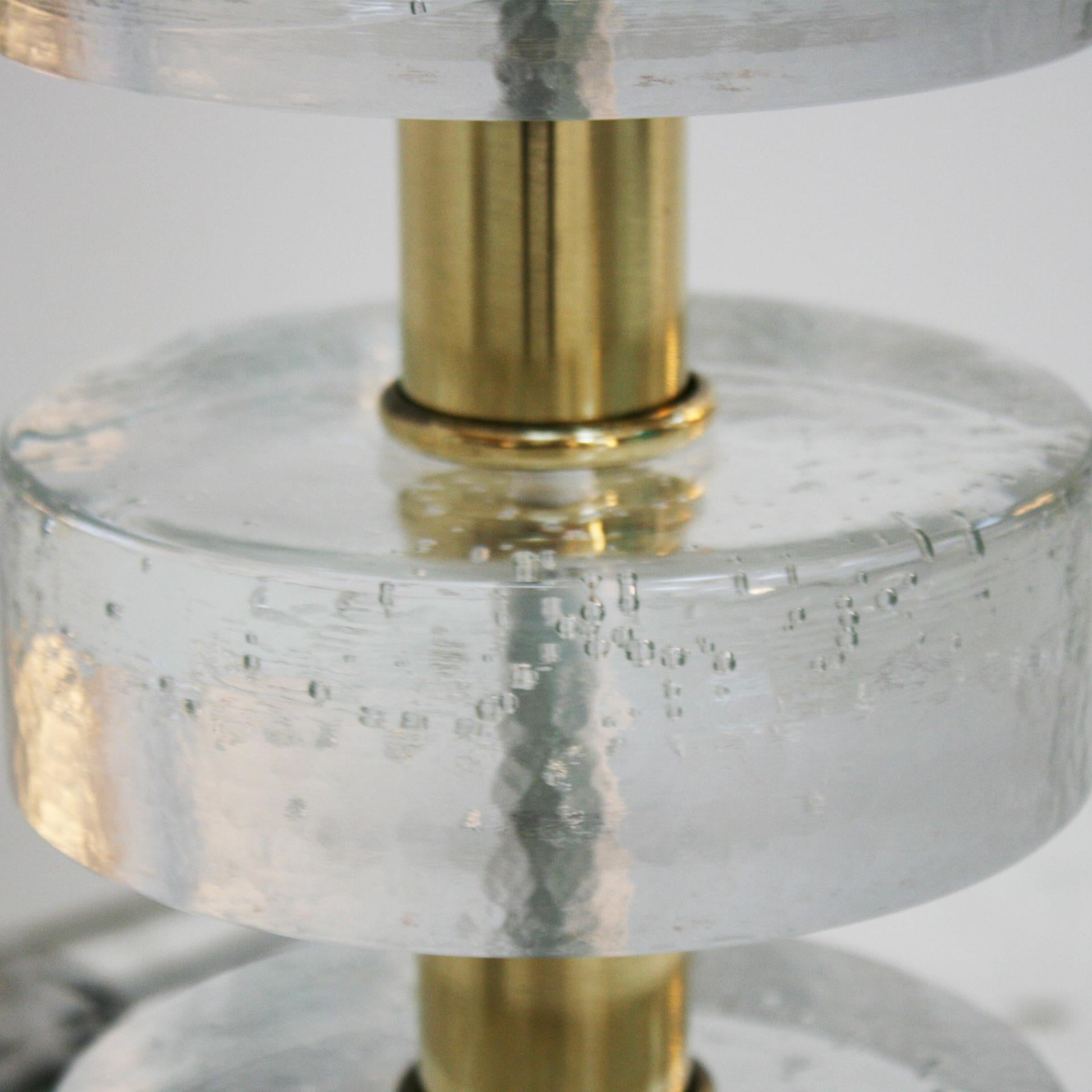 Mid-Century Modern Style Paar Murano Glas Italienische Tischlampen (21. Jahrhundert und zeitgenössisch) im Angebot