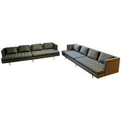 Mid-Century Modern Style Pair Wormley for Dunbar Chamberlain Model 4907a Sofas