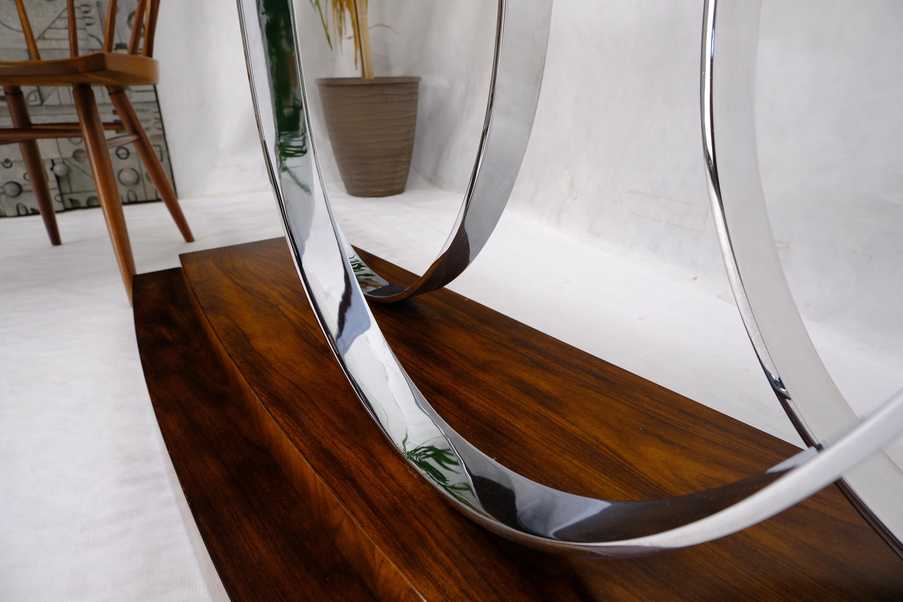 Mid-Century Modern Style Rosewood Console Table by John Richard For Sale 3