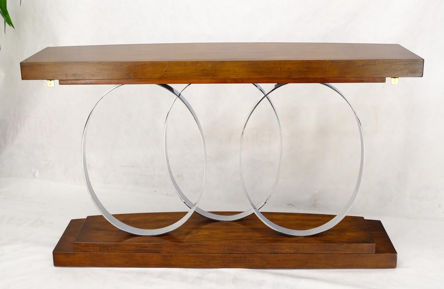 Mid-Century Modern Style Rosewood Console Table by John Richard For Sale 7