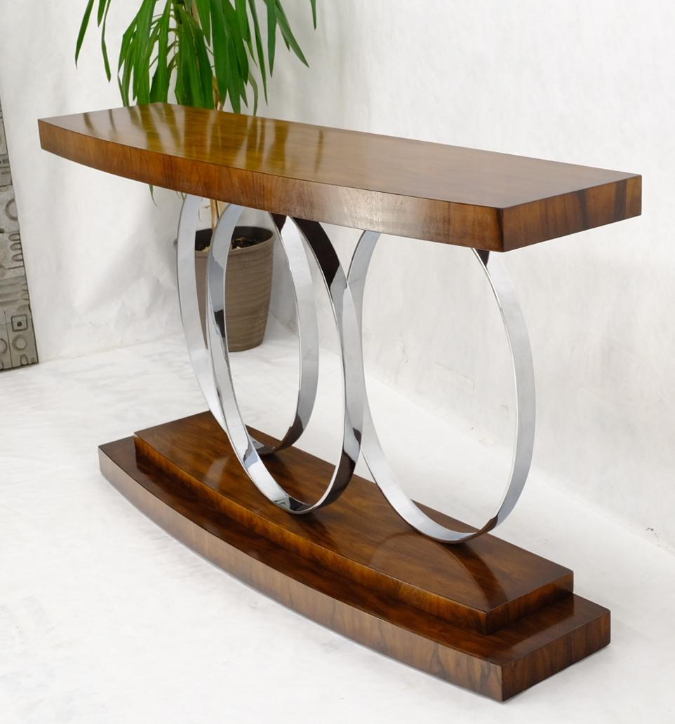 Quality Mid-Century Modern style rosewood console by John Richard.