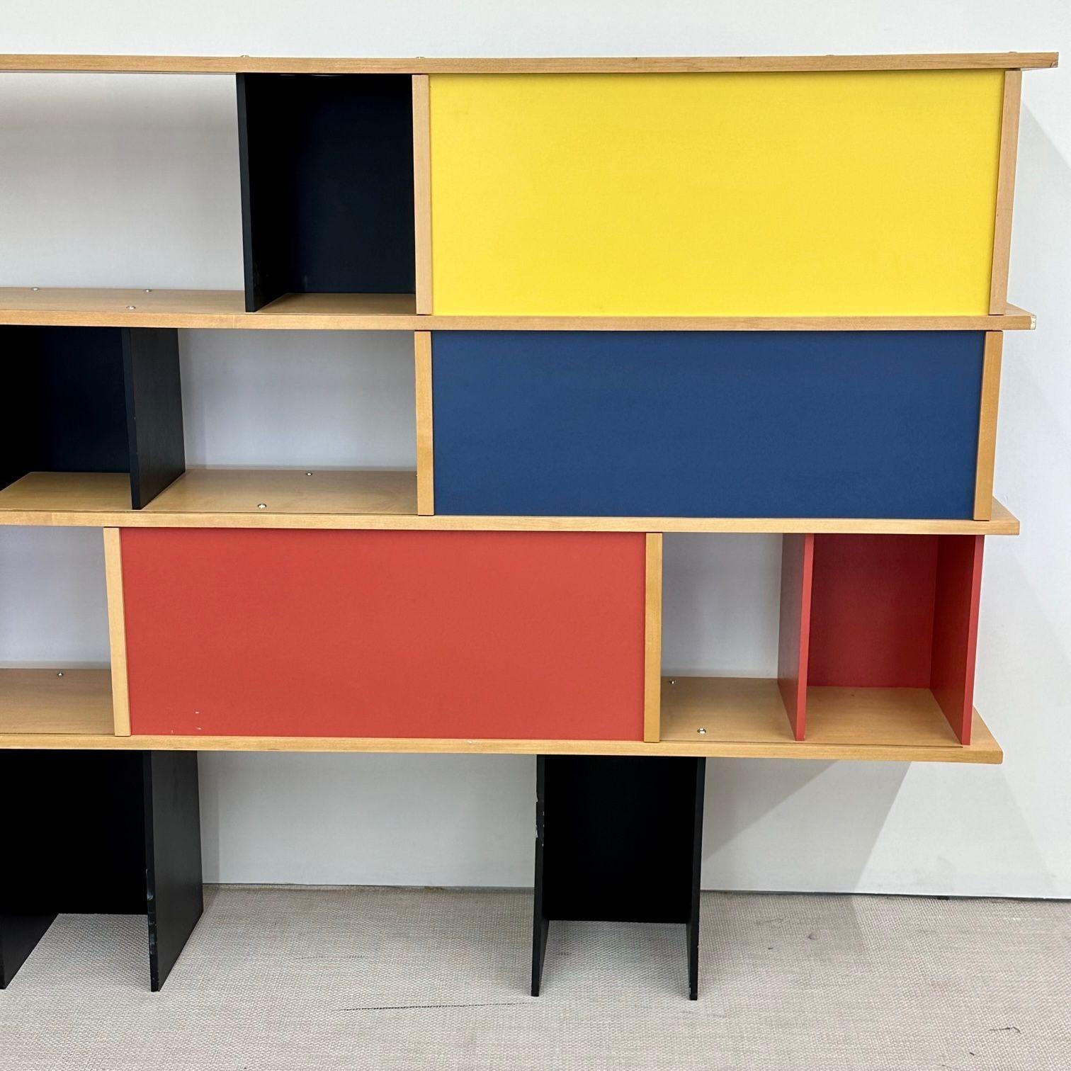 Mid-Century Modern Style Shelving Unit, Bookcase, Manner Perriand, Room Divider In Good Condition In Stamford, CT