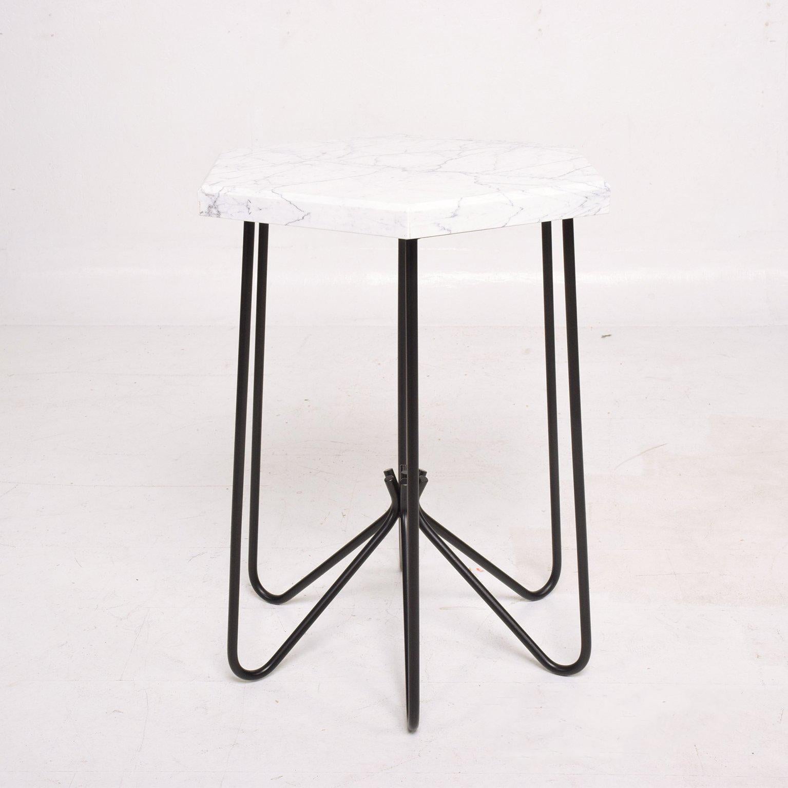 Painted Mid-Century Modern Style Side Table