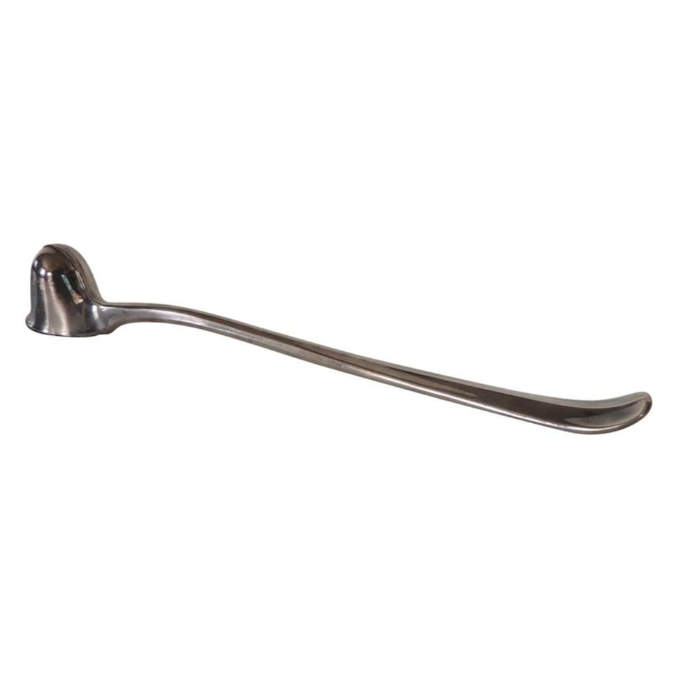 Mid-Century Modern Style Silver Plated Candle Snuffer