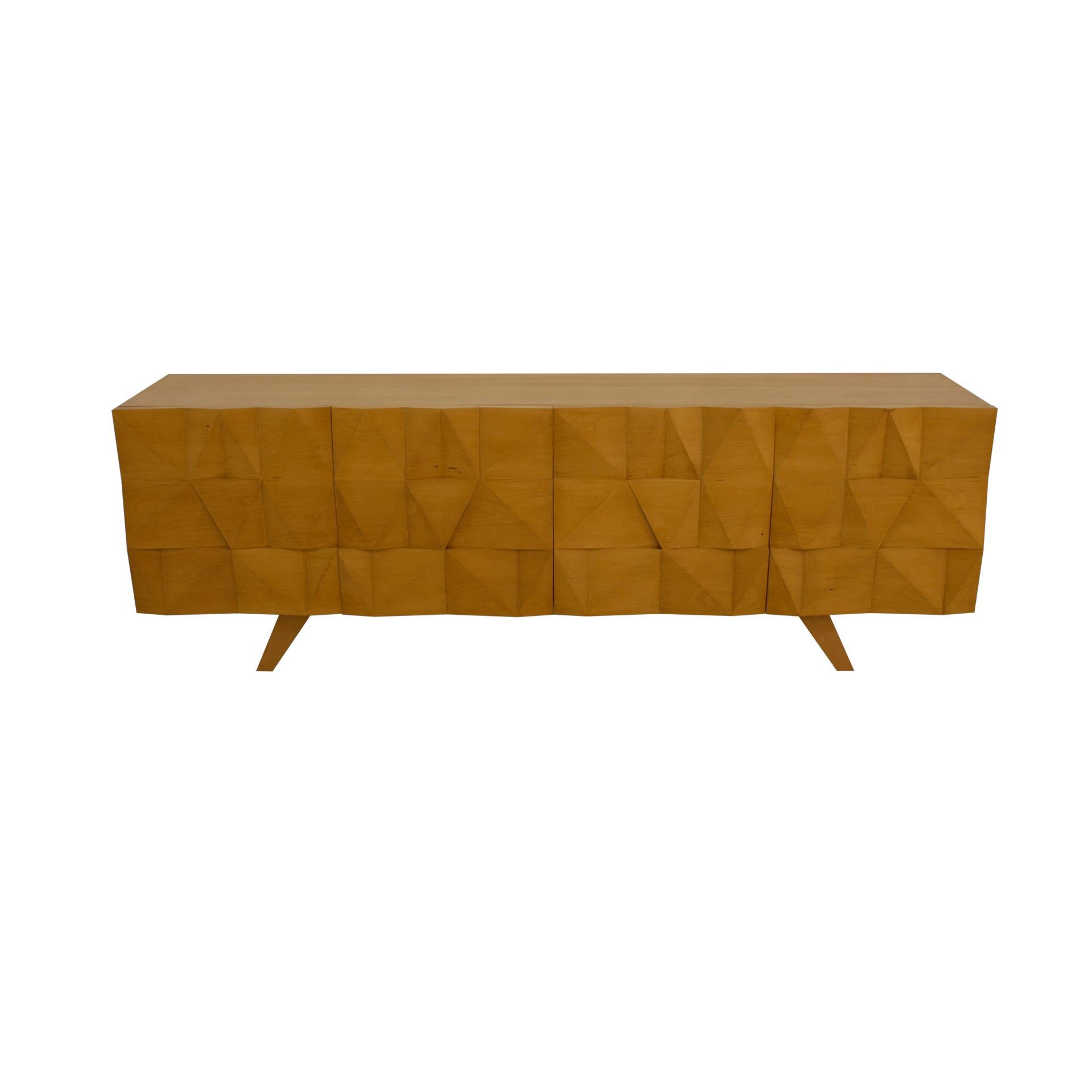 Wood sideboard designed by L.A. Studio composed of 4 doors, two them sliding and two of them foldable. It is made of American alder wood.

Our main target is customer satisfaction, so we include in the price for this item professional and custom