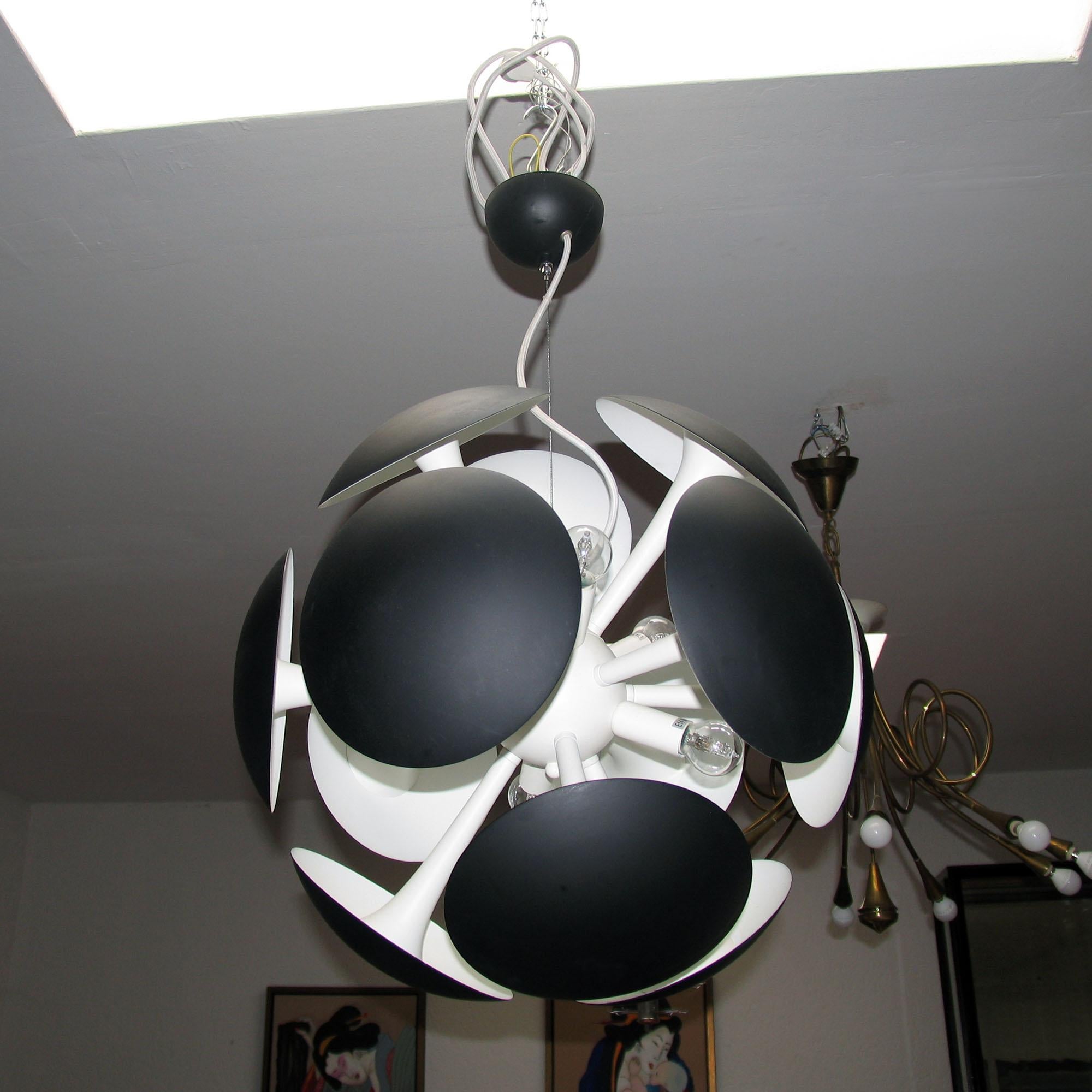 Lámpara de techo Sputnik de estilo moderno de mediados de siglo en Bueno estado para la venta en Bochum, NRW