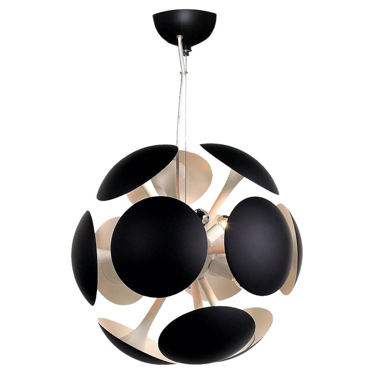 MidCentury Modern Style Sputnik Ceiling Light For Sale at 1stDibs