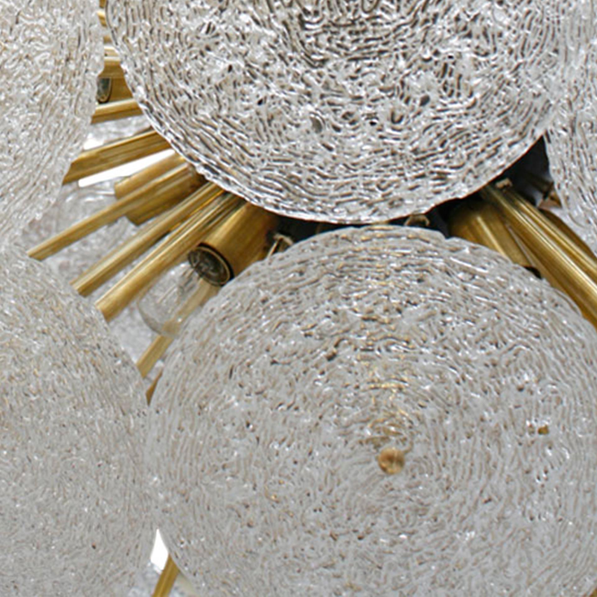 Lampada pendente italiana in stile metà secolo moderno 