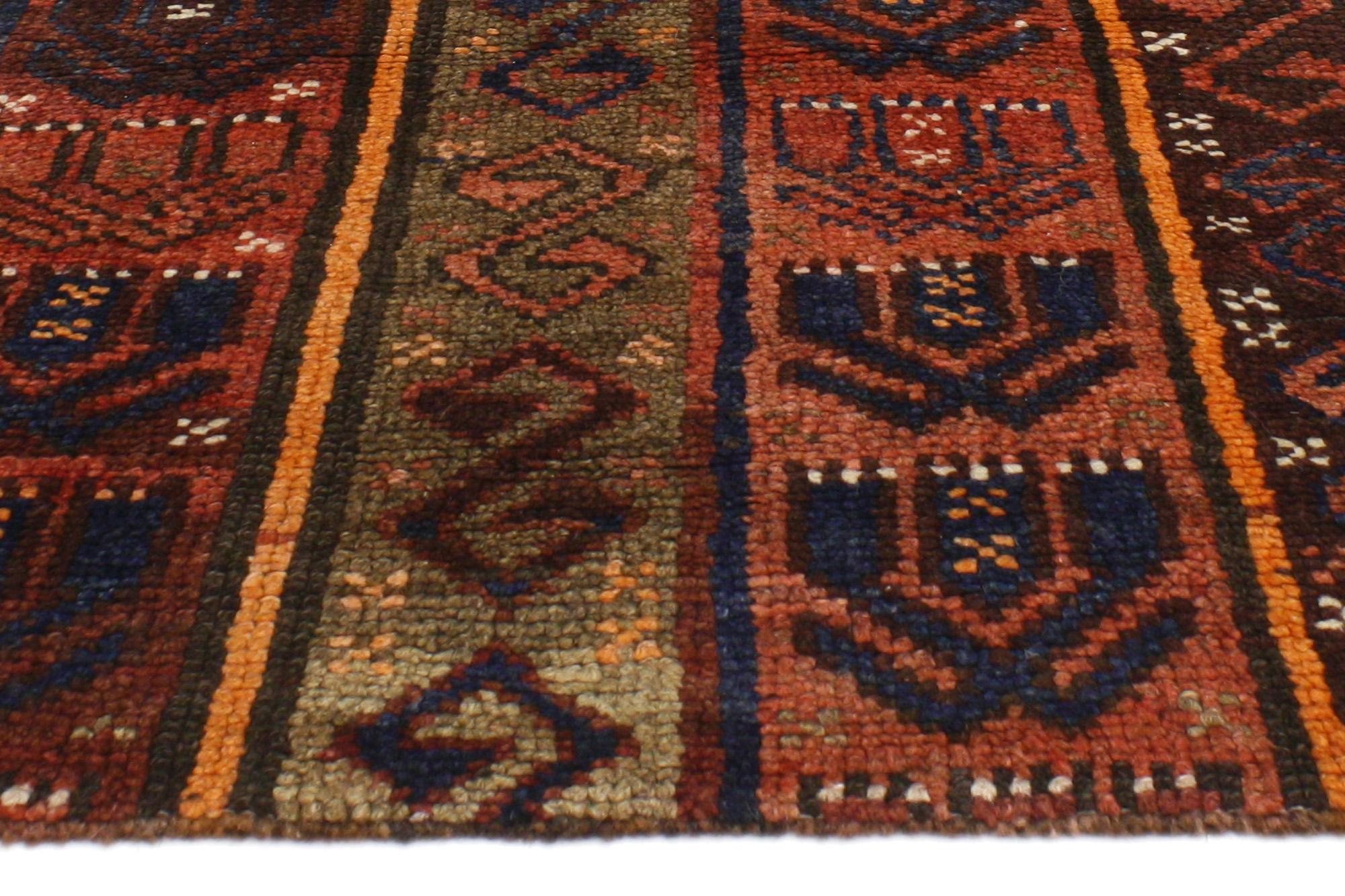 Alfombra turca Oushak vintage en tonos tierra en Bueno estado para la venta en Dallas, TX