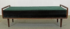 Mid-Century Modern Style Walnut Window Bench