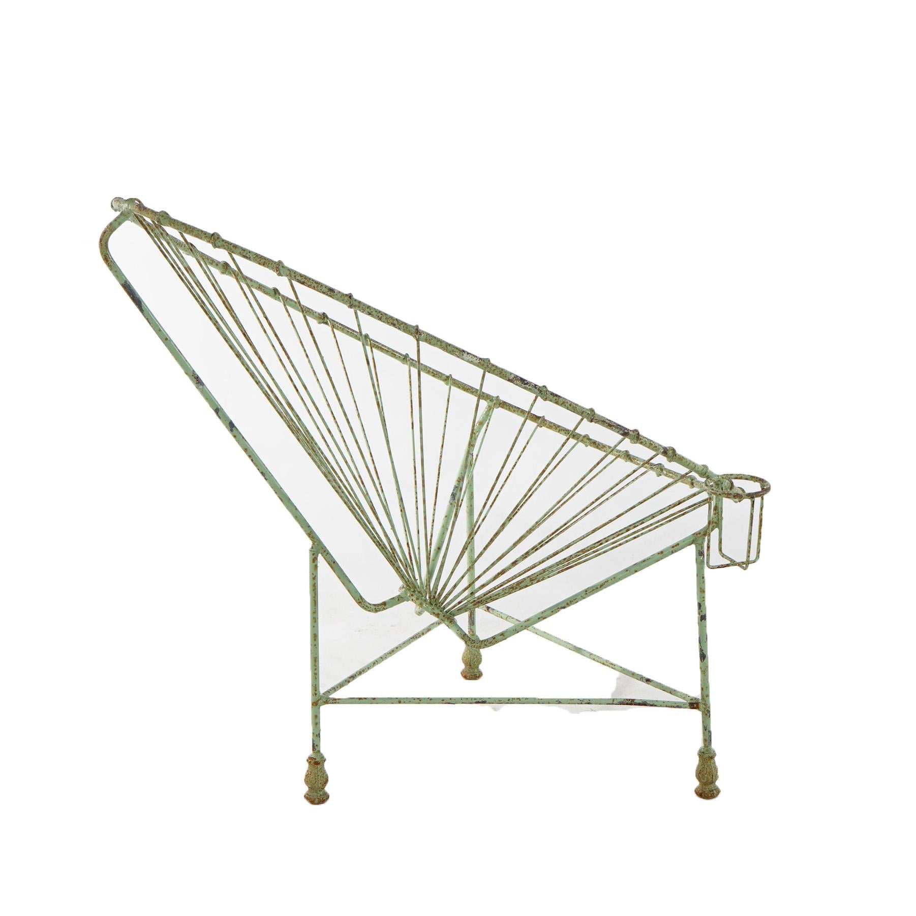 Mid Century Modern Style Wire Egg Garden Chair 20th Century 4