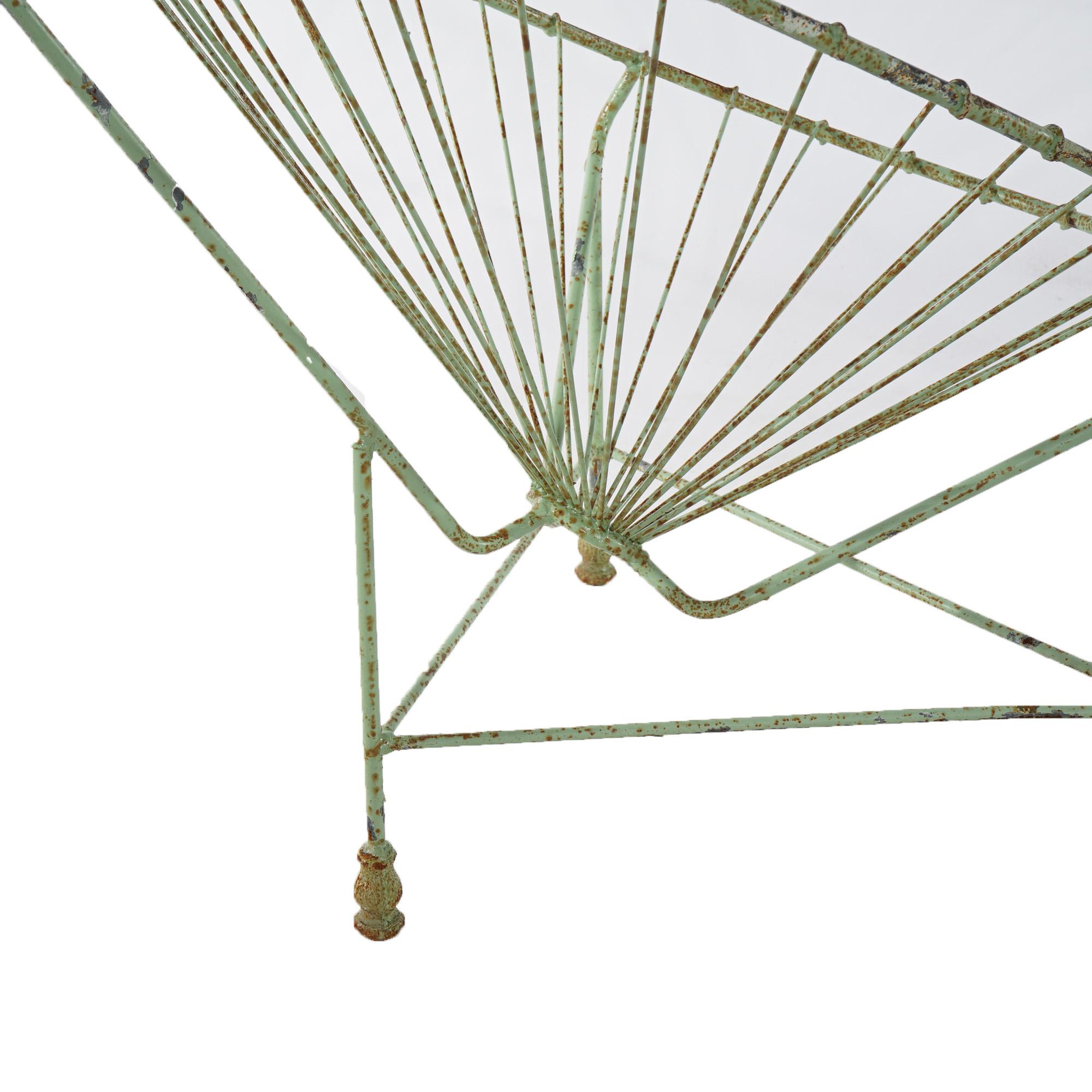 Mid Century Modern Style Wire Egg Garden Chair 20th Century 5