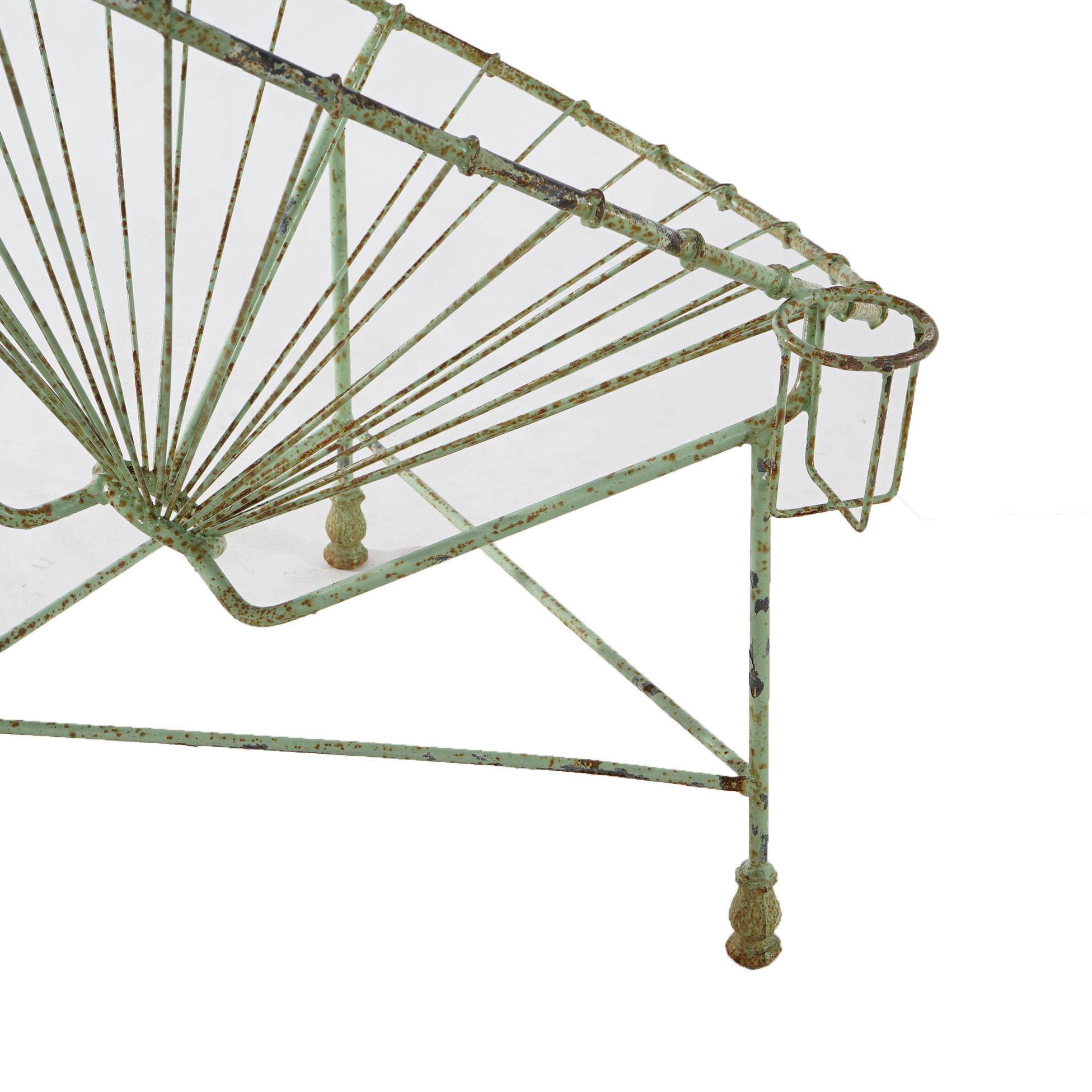 Mid Century Modern Style Wire Egg Garden Chair 20th Century 6