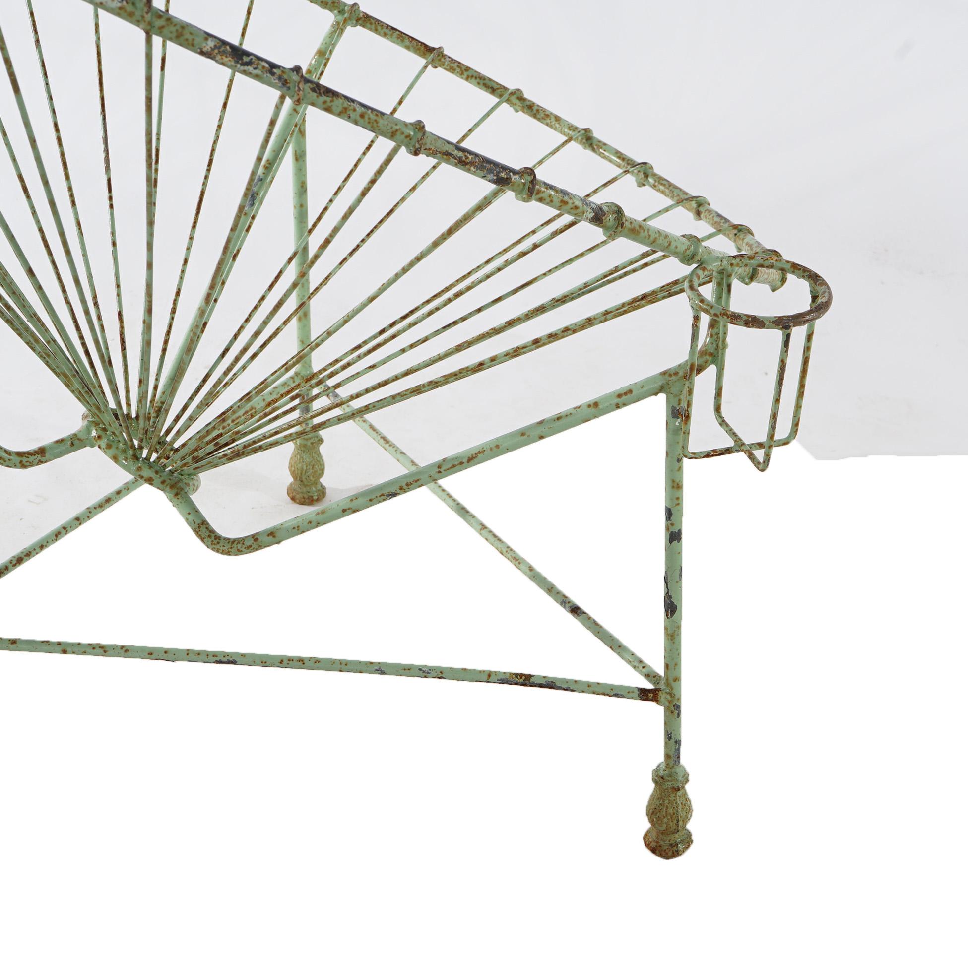 Mid Century Modern Style Wire Egg Garden Chair 20th Century 7