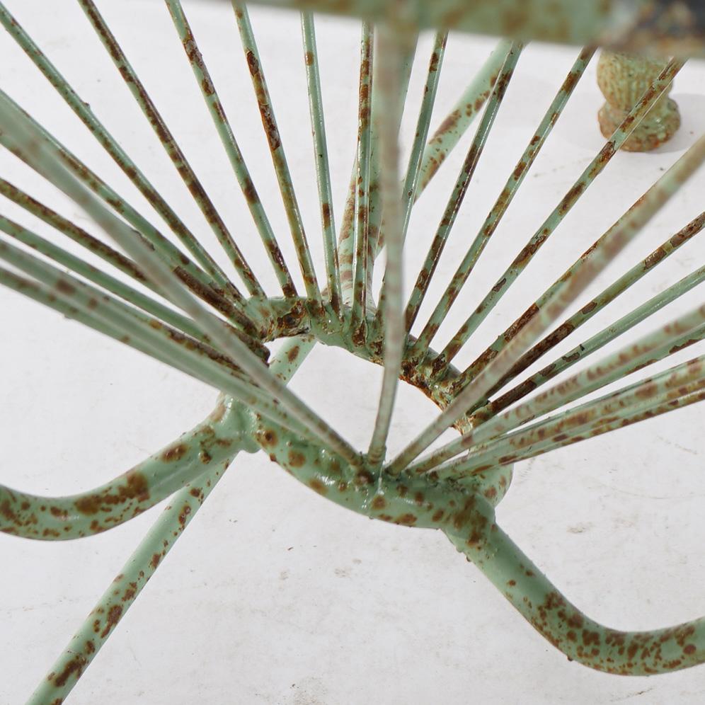 Mid Century Modern Style Wire Egg Garden Chair 20th Century 8