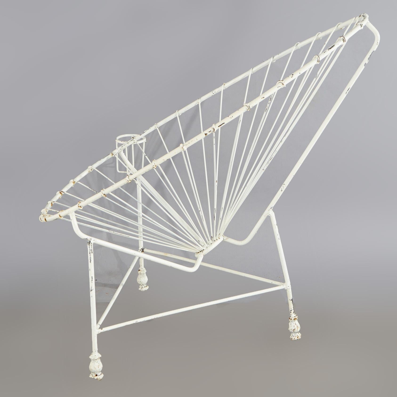 Mid Century Modern Style Wire Egg Garden Chair 20th Century 1