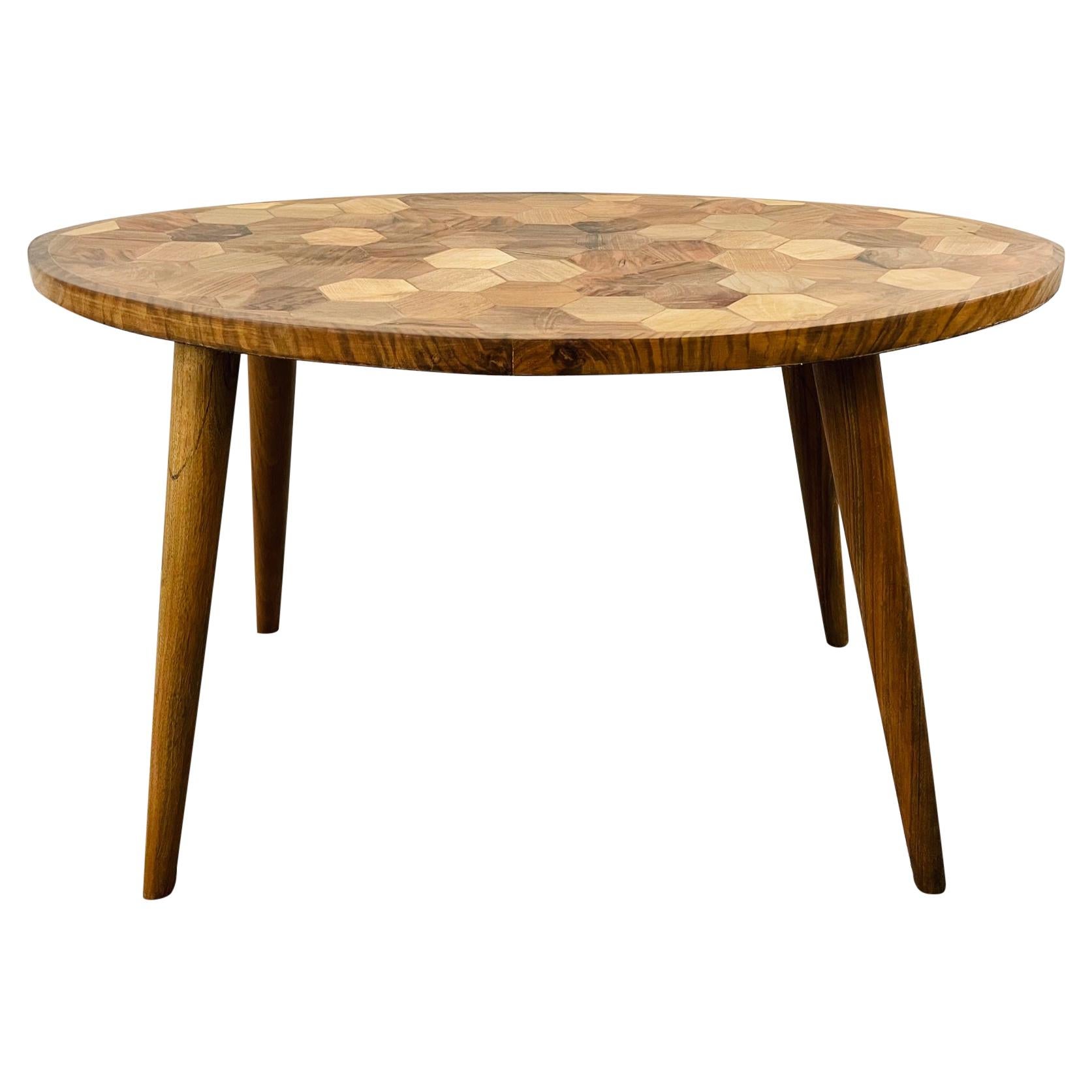 Mid-Century Modern Style Wooden Coffee Table