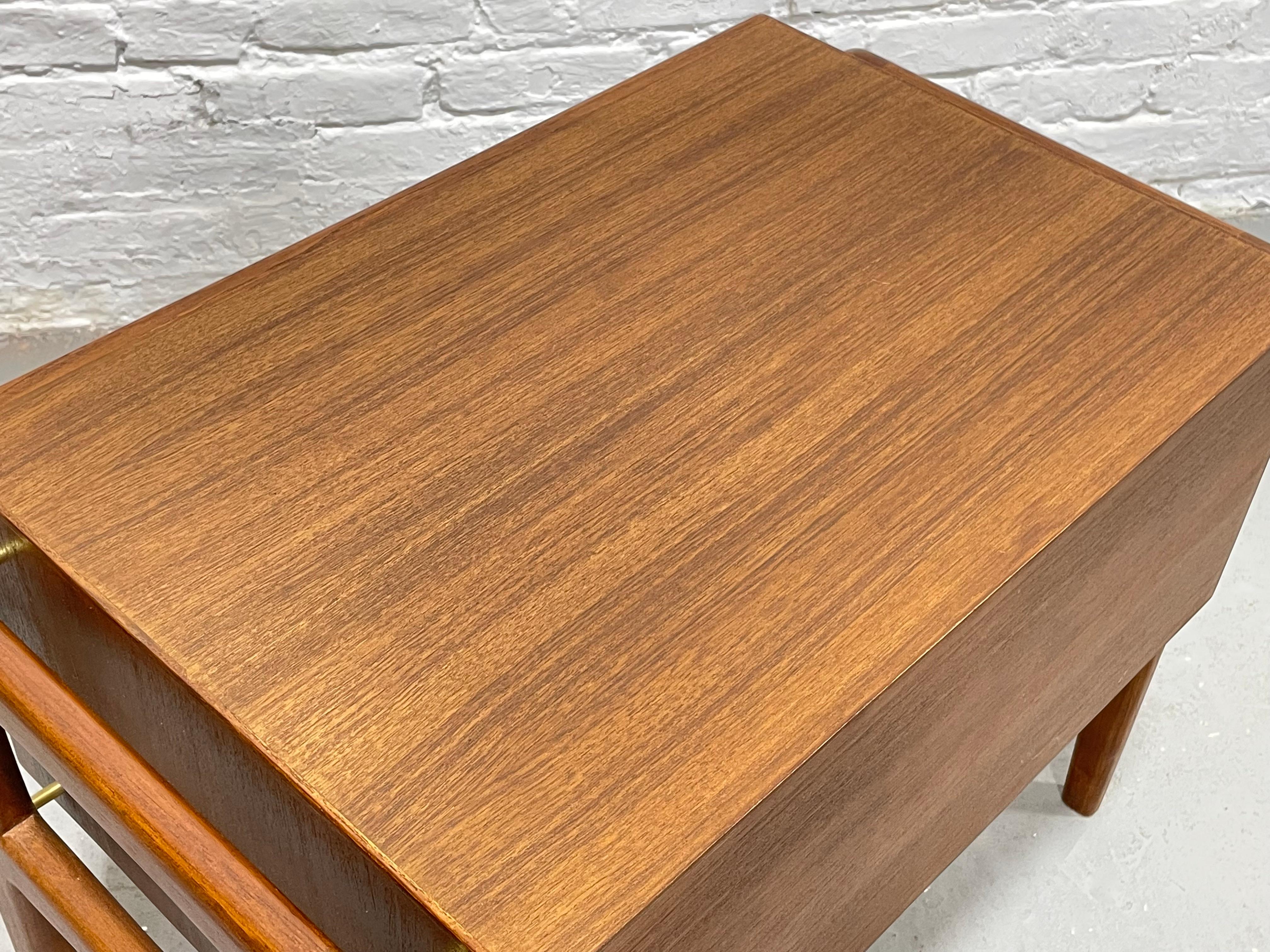 Mid-Century Modern Styled Handmade Teak Cabinet / Entryway Table For Sale 10