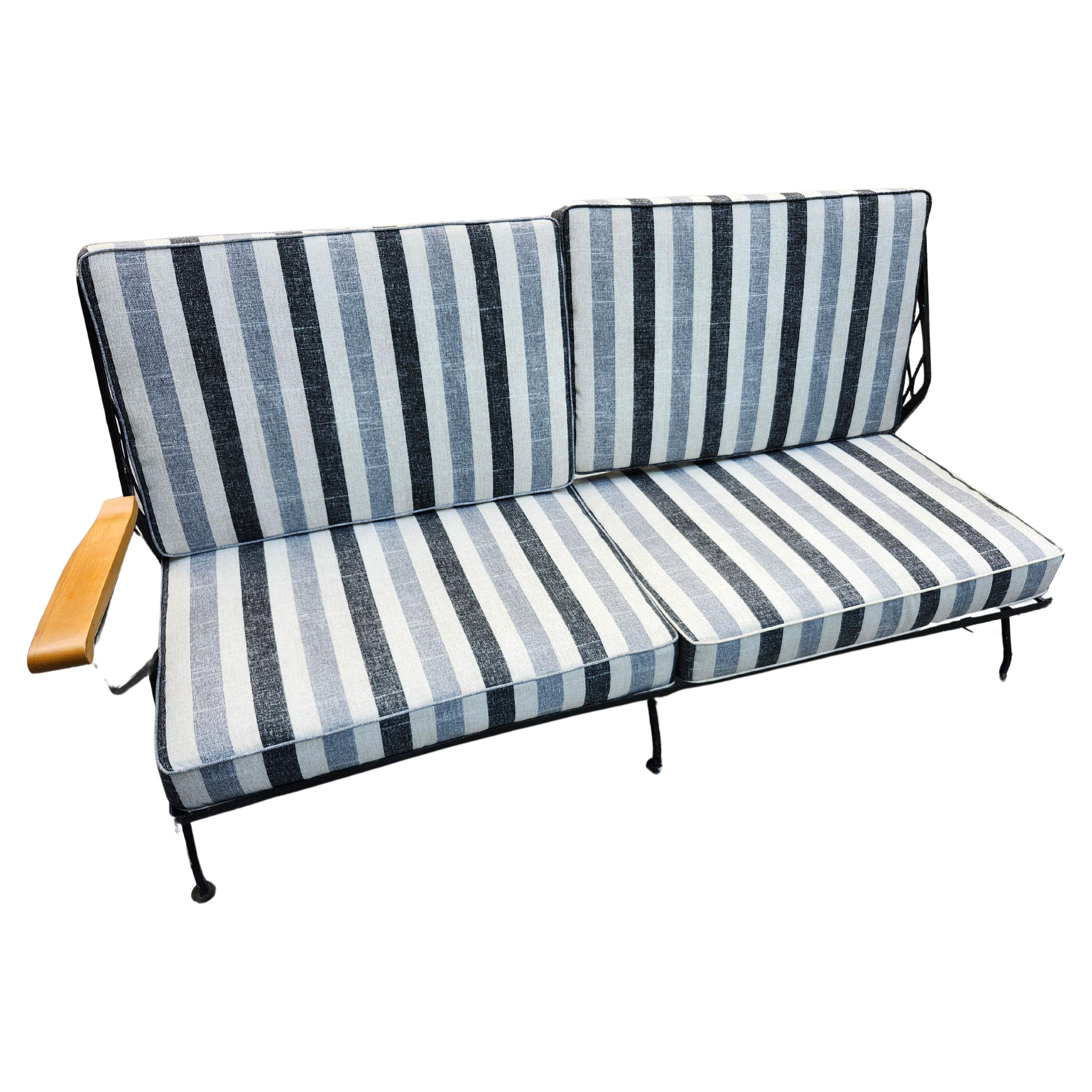 Canapé moderne du milieu du siècle Tempestini pour Salterini avec parapluie C1955 en vente 1