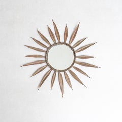 Miroir The Moderns Sunburst en laiton, vers 1960