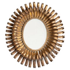 Miroir The Moderns Sunburst en laiton, vers 1960