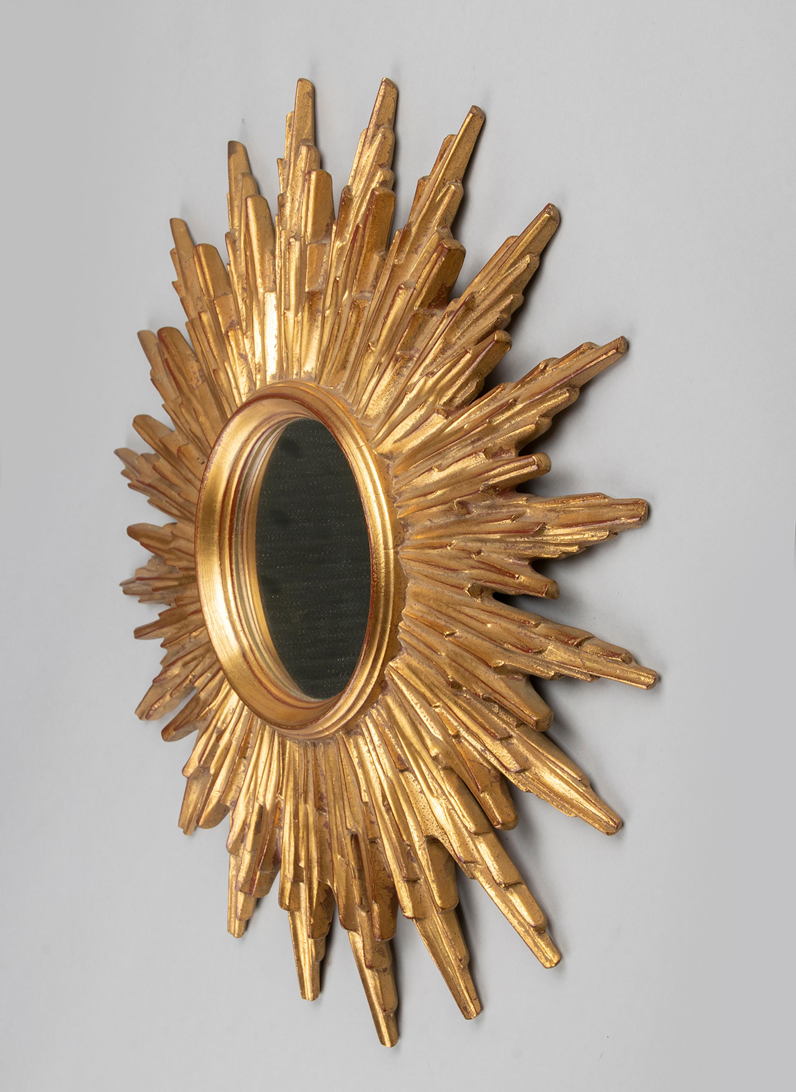 Mid-Century Modern Sunburst Mirror 10