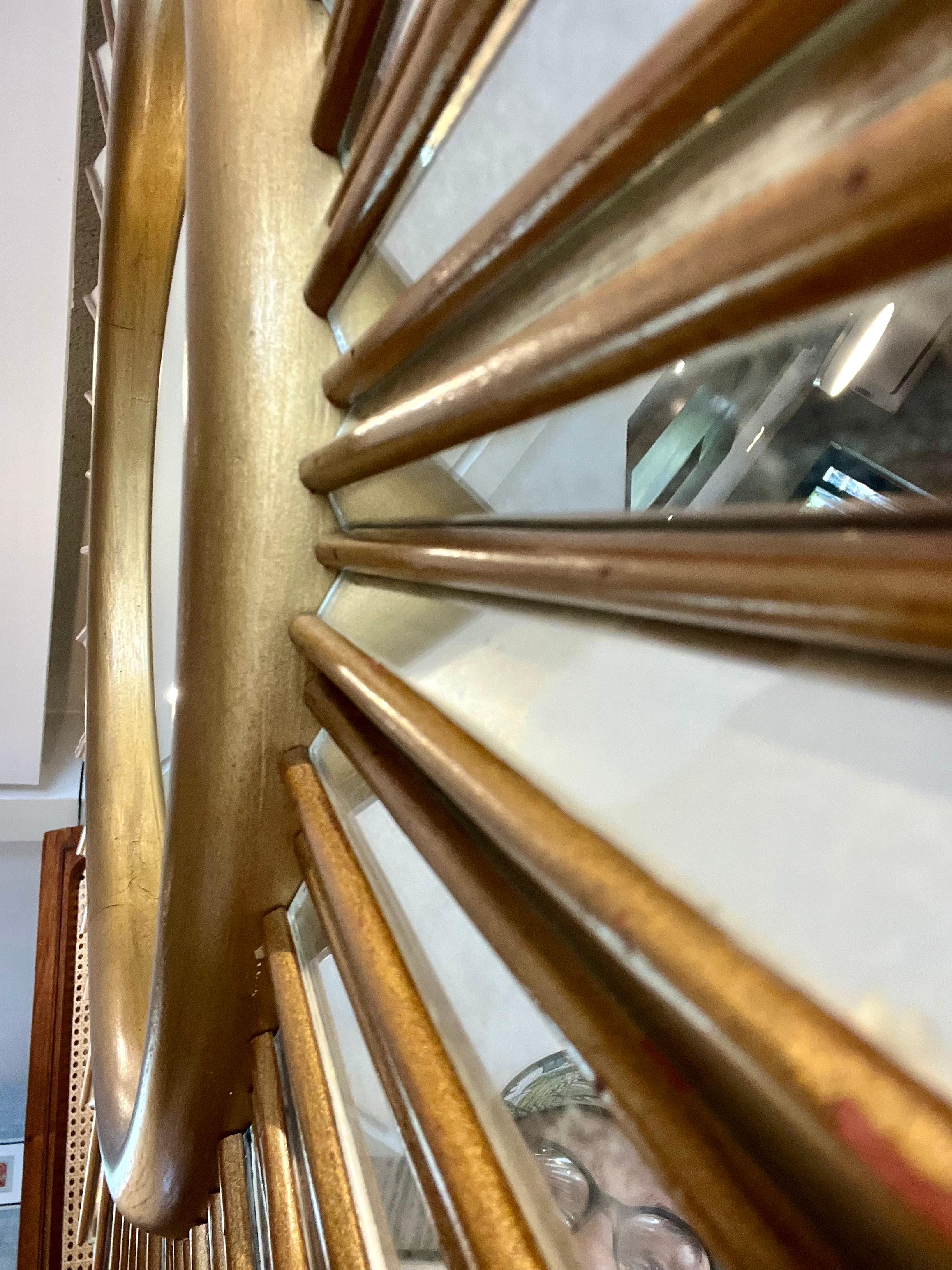 Mid Century Modern Sunburst Mirror 2