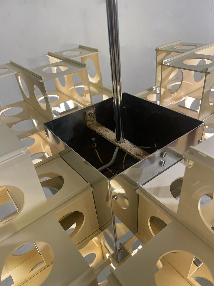 Suspension moderne du milieu du siècle dernier de Francesco Bocola pour Stilnovo Bon état - En vente à Brussels, BE