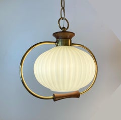 Mid-Century Modern Suspension by Massive, Belgium, 1960s
