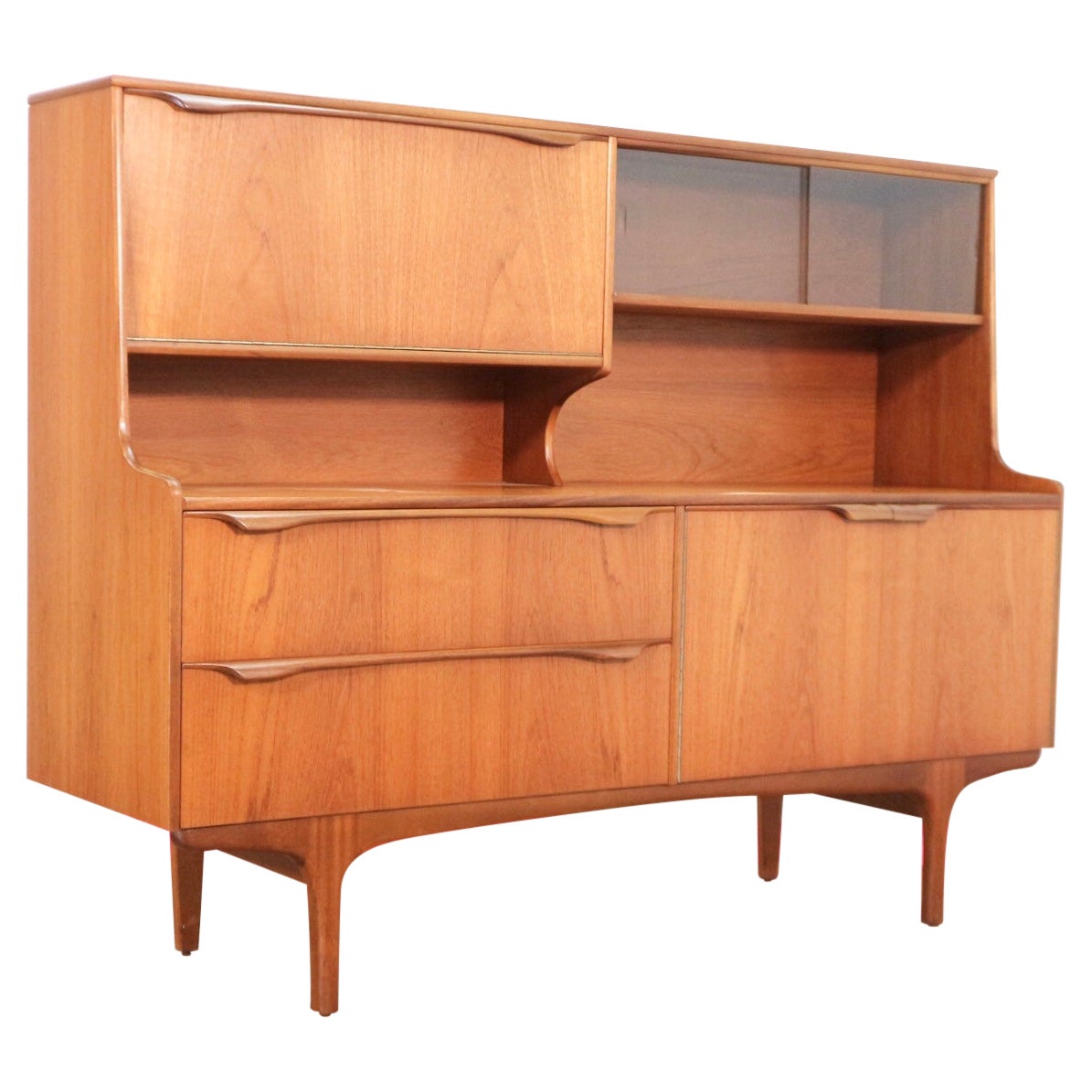 Mid-Century Modern Sutcliffe of Todmorden S Form Highboard Credenza