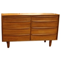 Mid-Century Modern Svend Aage Madsen Teak 8-Drawer Dresser Danish, 1960s