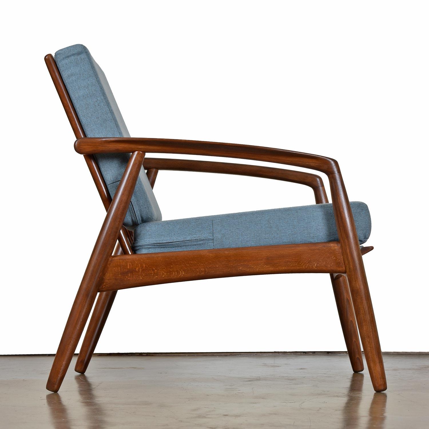 Danish Mid-Century Modern Svend Madsen Beech Wood Lounge Chair