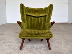 Mid Century Modern, Svend Skipper Bear Lounge Chair Model No. 91 in Teak, 1950er Jahre