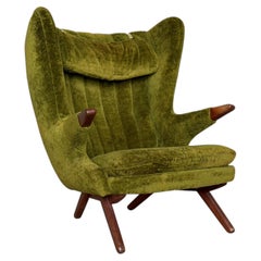 Mid Century Modern, Svend Skipper Bear Lounge Chair Model No. 91 in Teak, 1950er Jahre
