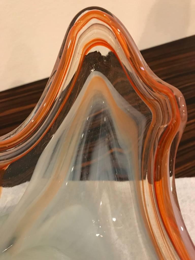 Mid-Century Modern Swan Glass Bowl 5