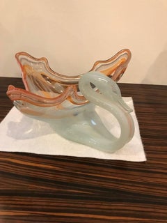 Mid-Century Modern Schwan Glasschale