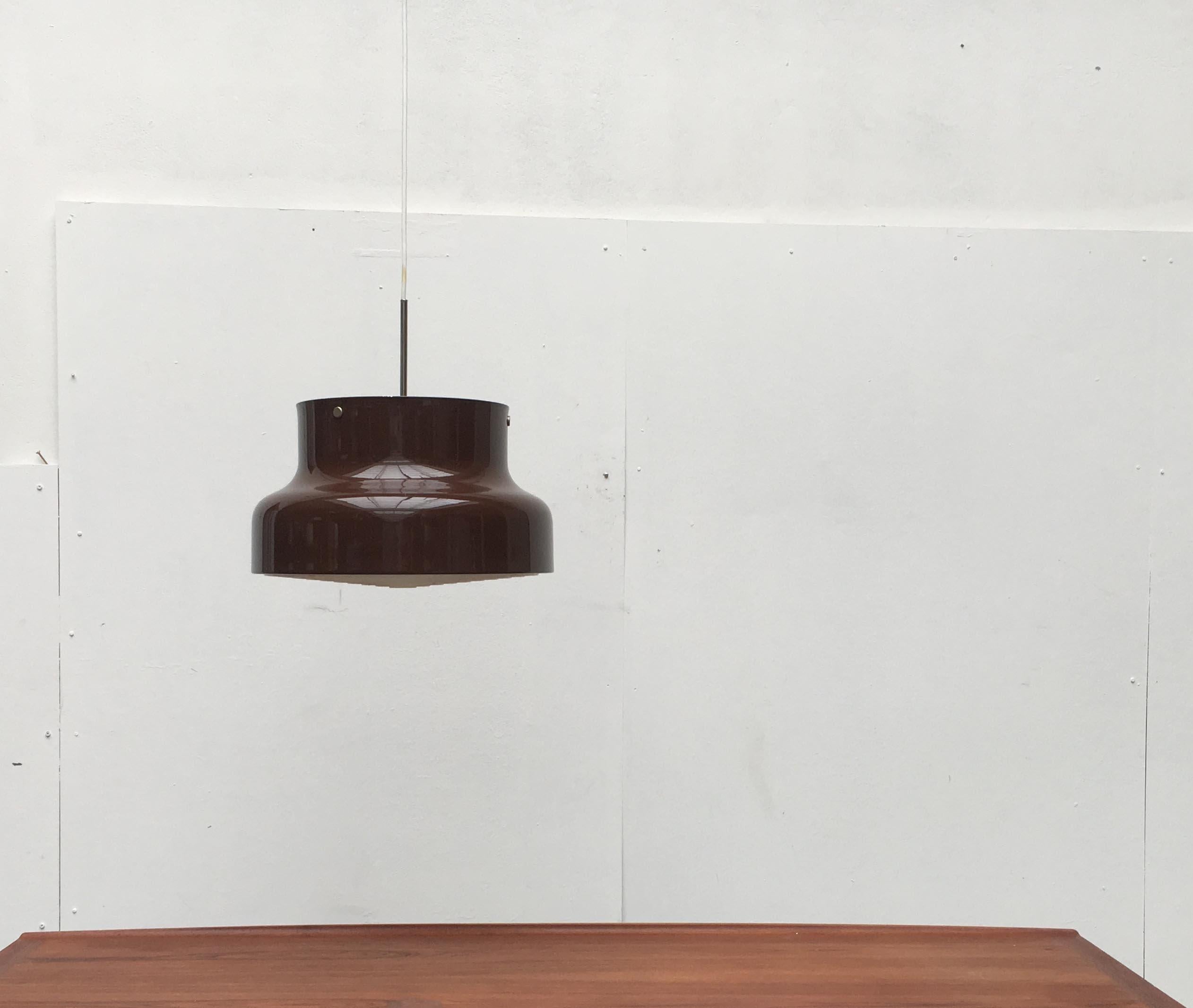 Mid-Century Modern Swedish Bumling Pendant Lamp Anders Pehrson Ateljé Lyktan im Angebot 9