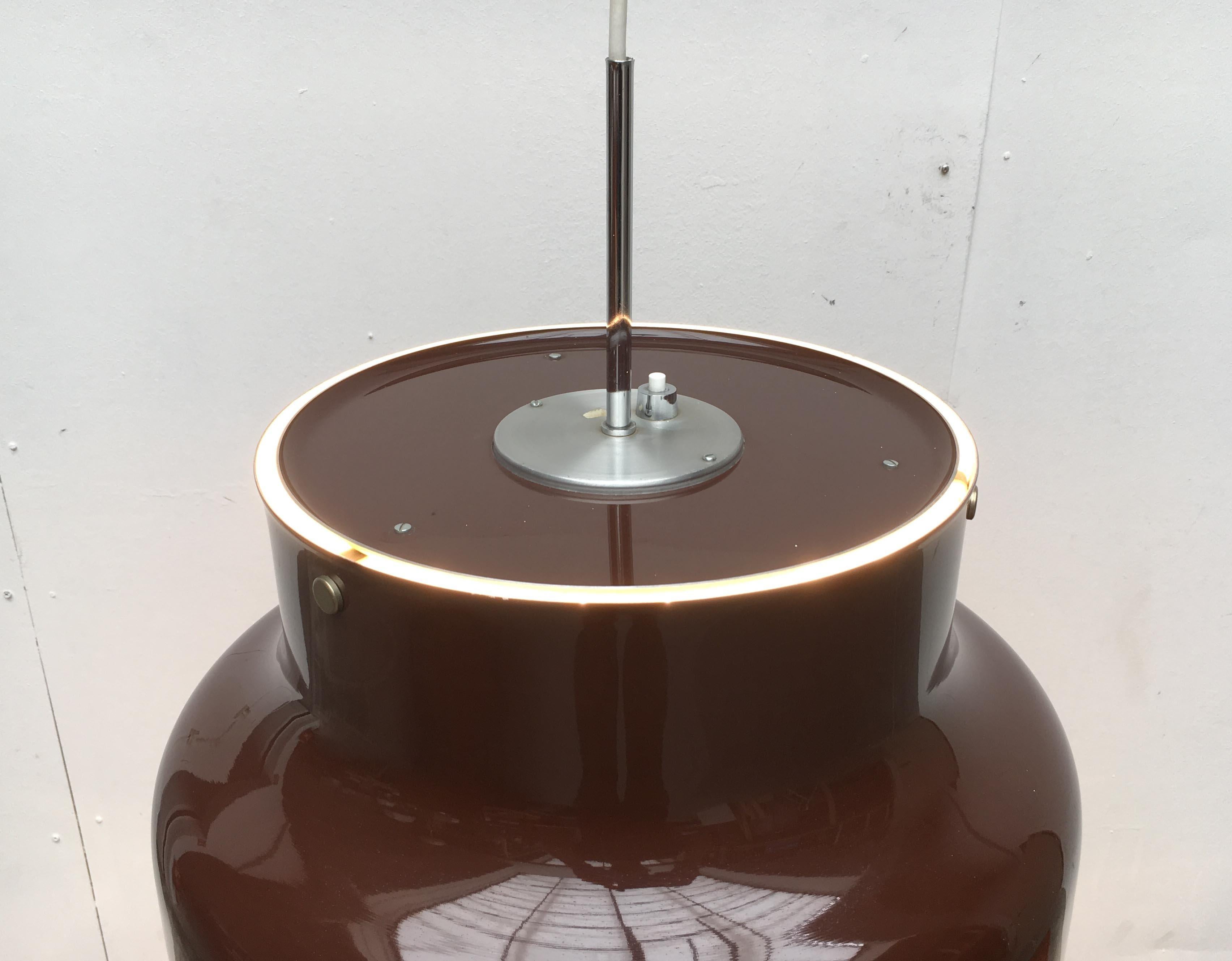 Mid-Century Modern Swedish Bumling Pendant Lamp Anders Pehrson Ateljé Lyktan (Schwedisch) im Angebot