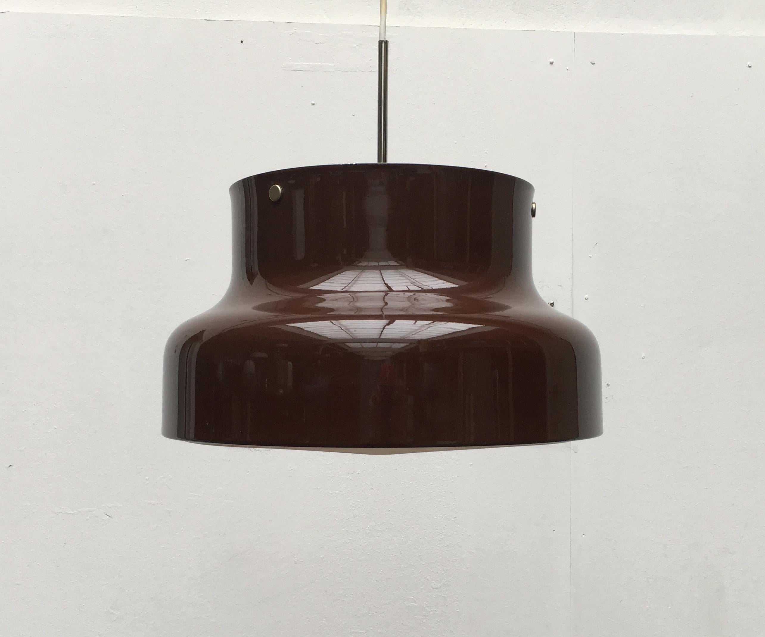 Mid-Century Modern Swedish Bumling Pendant Lamp Anders Pehrson Ateljé Lyktan im Angebot 1