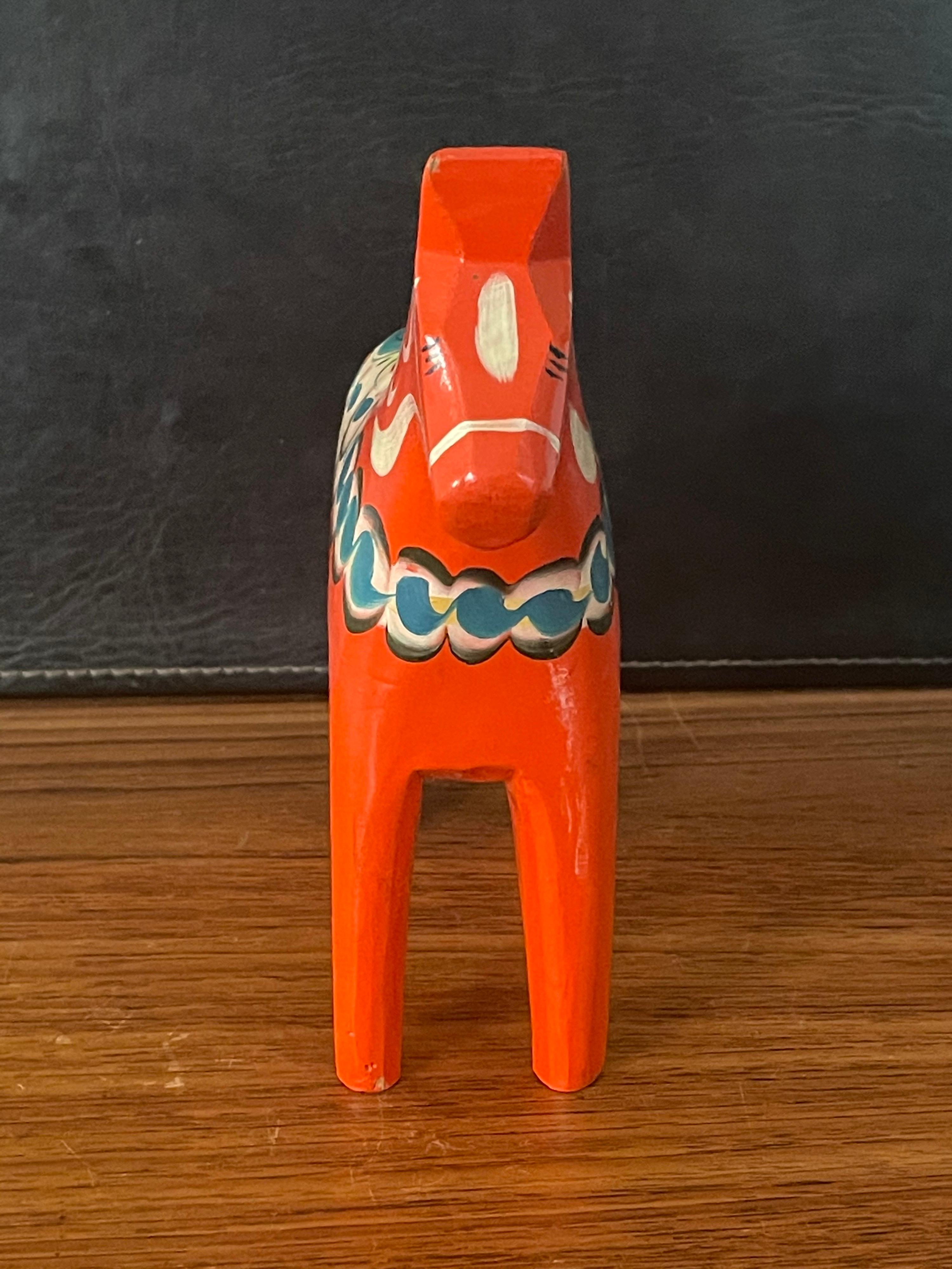 Mid-Century Modern Swedish Dala Horse by Nils Olsson 1