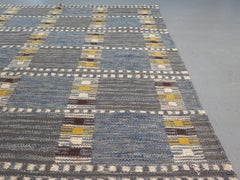 Mid-Century Modern Swedish Design Kilim