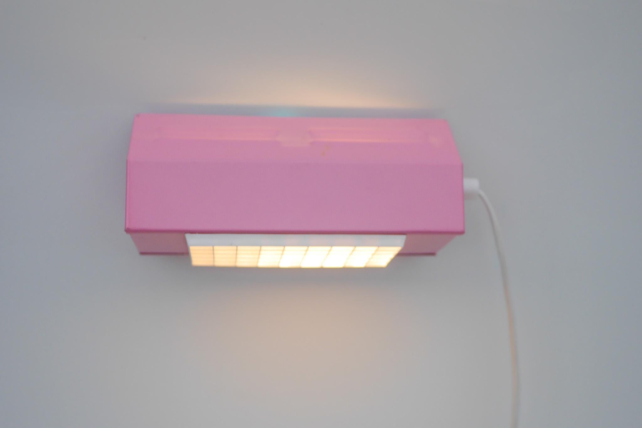 Metal Mid-Century Modern Swedish Elidus Wall Lamp attributed to Hans Agne Jakobsson For Sale