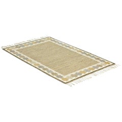 Mid-Century Modern Swedish Flat-Weave Rölakan Rug by Ingegerd Silow, 1950s