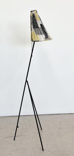 Lampada da terra svedese moderna di metà secolo, Giraffa, stile Greta Grossman
