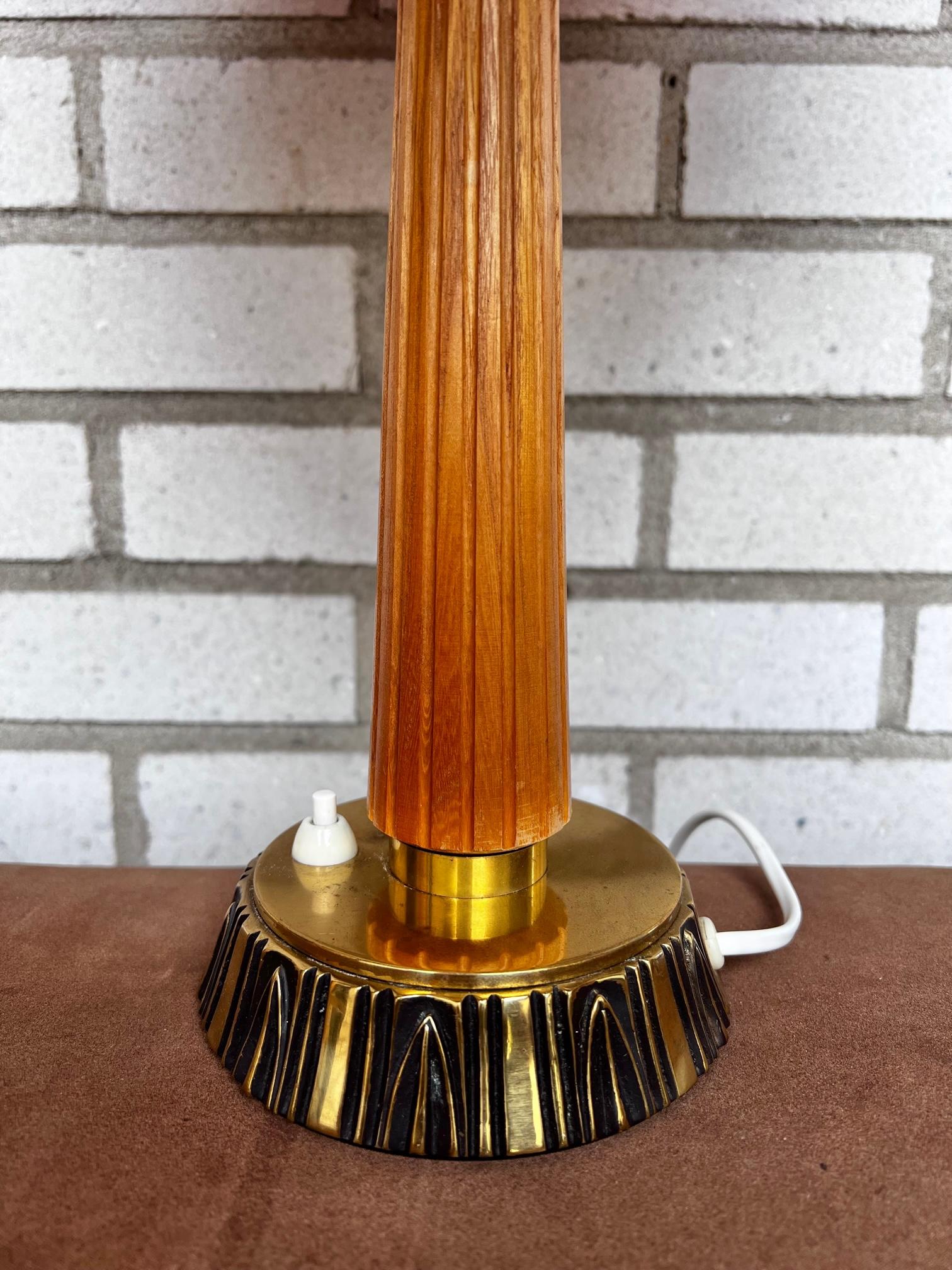 Scandinavian Modern Mid-Century Modern Swedish Lamp by Sonja Katzin for ASEA For Sale