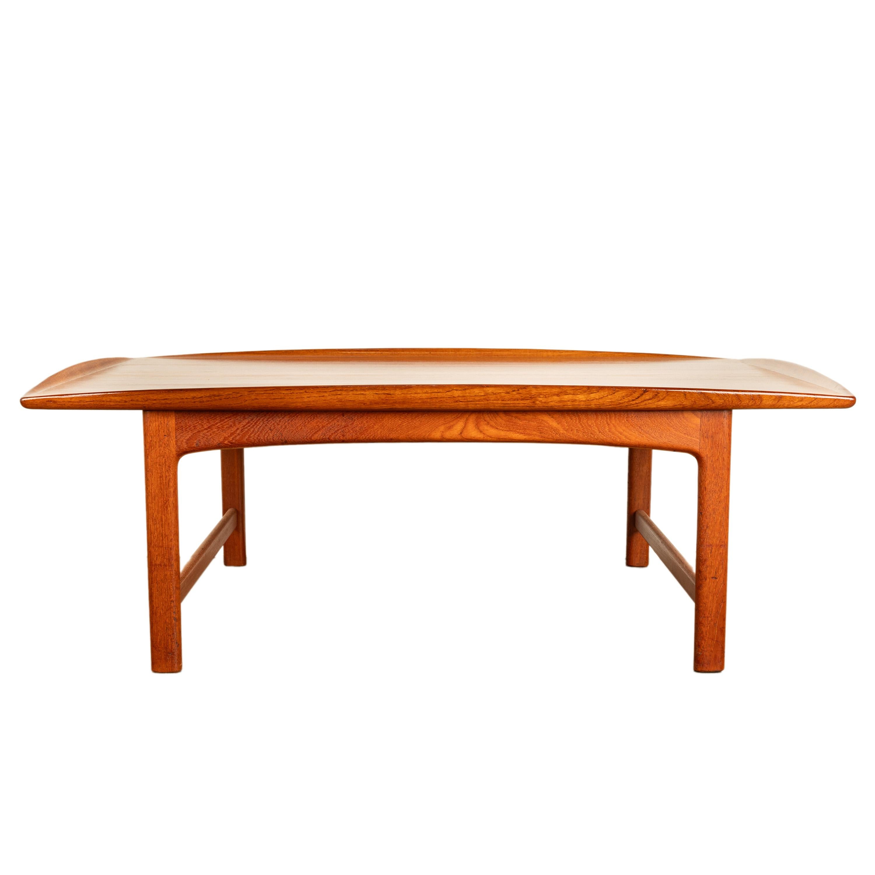 Grande table basse suédoise moderne du milieu du siècle Folke Ohlsson Tingstroms 1960 en vente 7