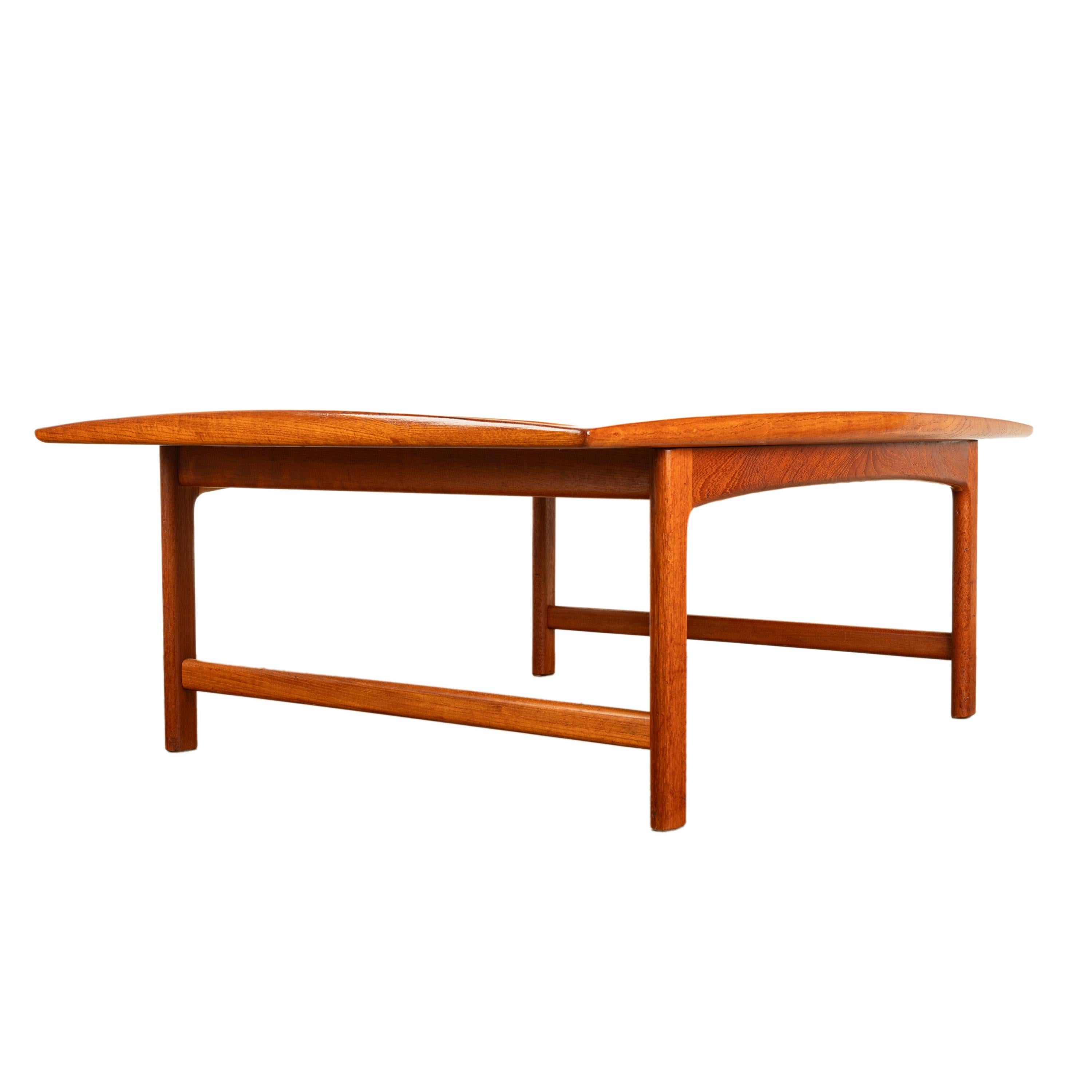 Grande table basse suédoise moderne du milieu du siècle Folke Ohlsson Tingstroms 1960 Bon état - En vente à Portland, OR