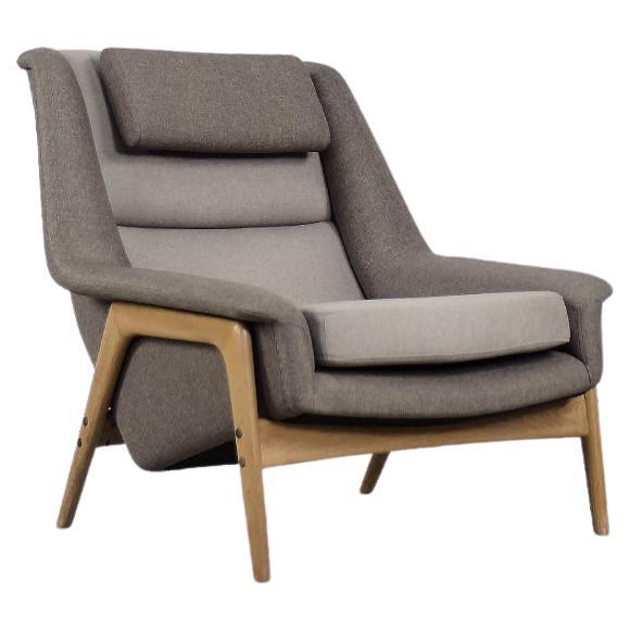 Mid-Century Modern Swedish Lounge Chair by Folke Ohlsson for Dux, 1960s