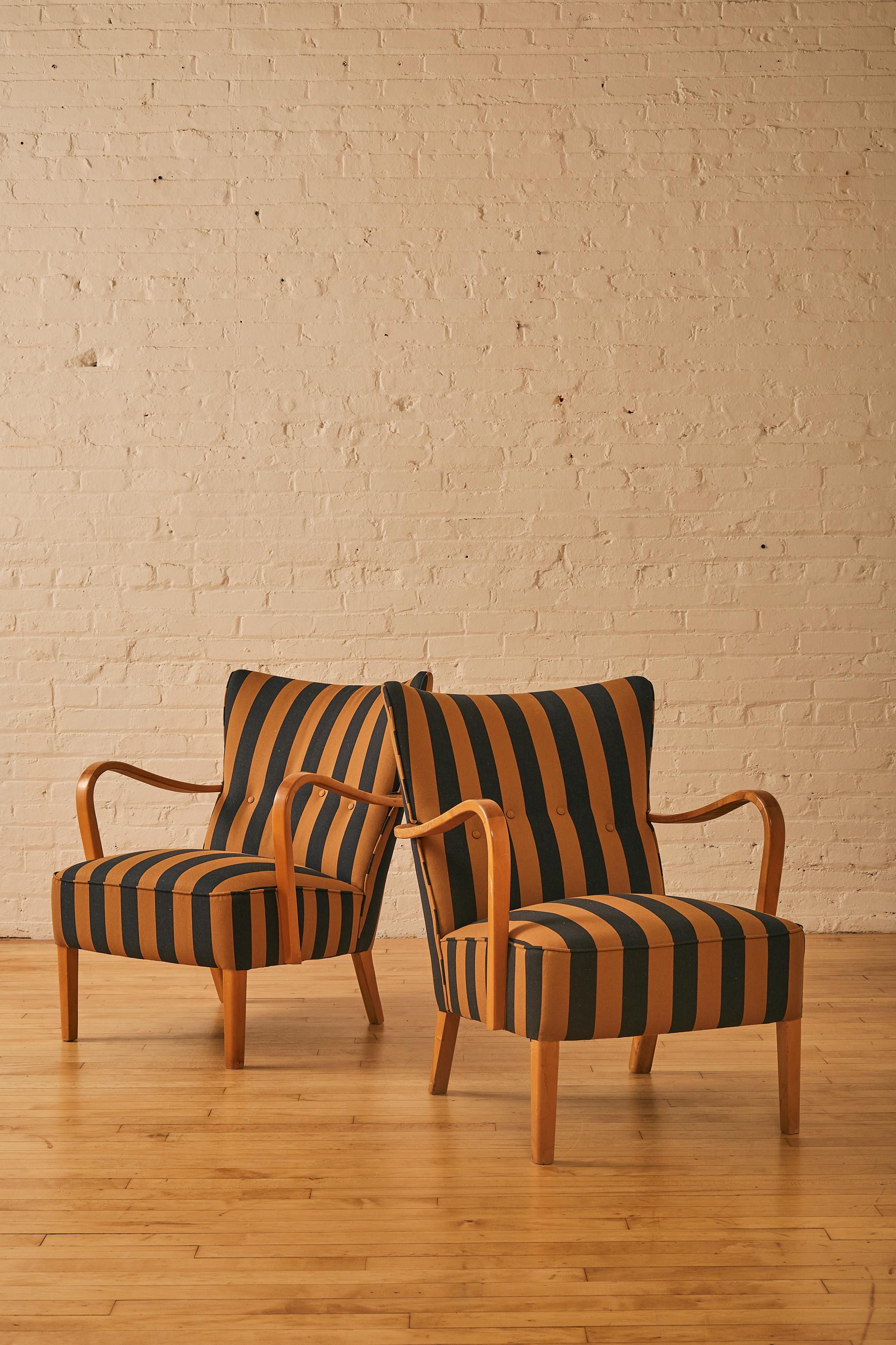 Mid-Century Modern Swedish Lounge Chair 1